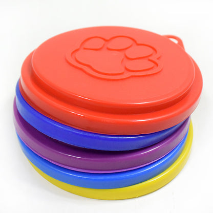 2 Pcs Reusable Pet Dog Can Tin Food Covers With Print Fresh Pet