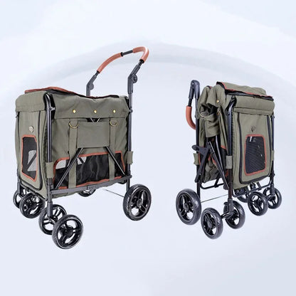 Outdoor Carrier Pet Trolley Case Lightweight