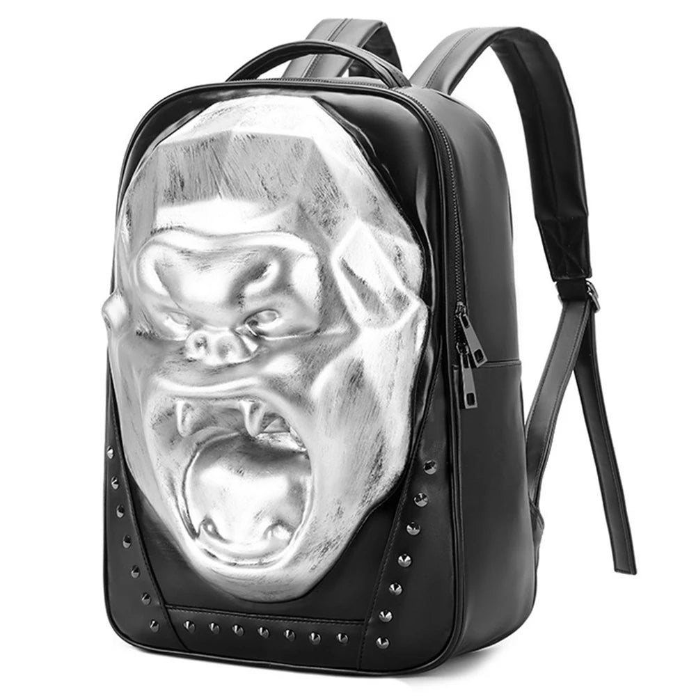 Head Luxury Designer Women Backpack Unisex