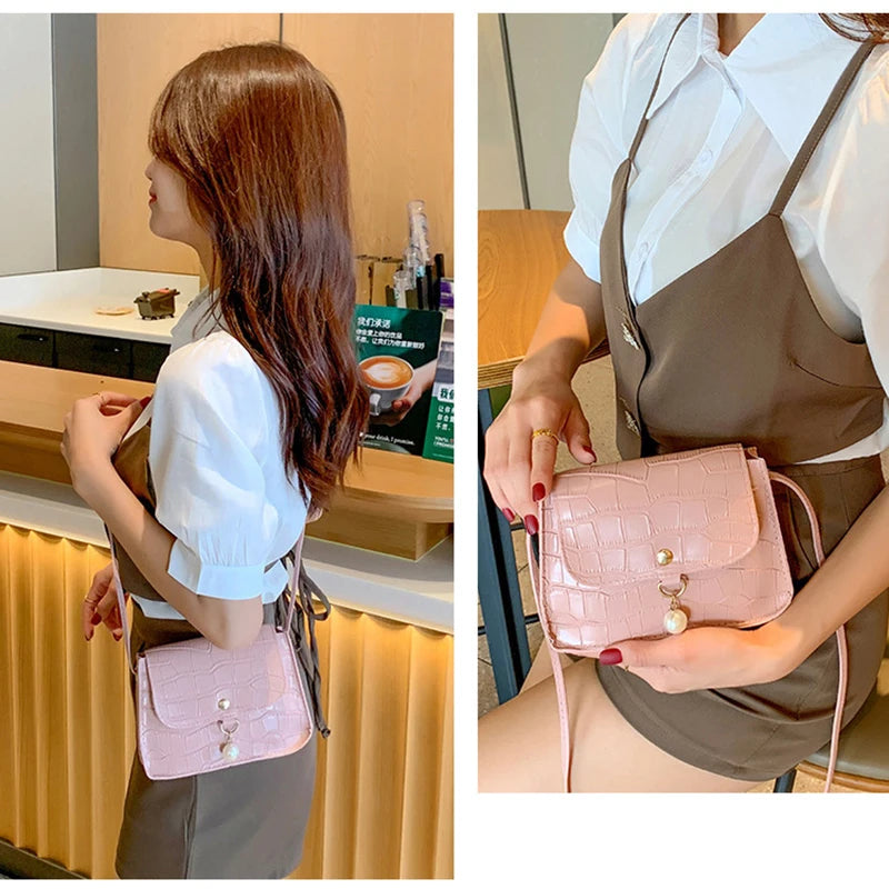 New Shopping Bag Retro Casual Lady Underarm Handbag