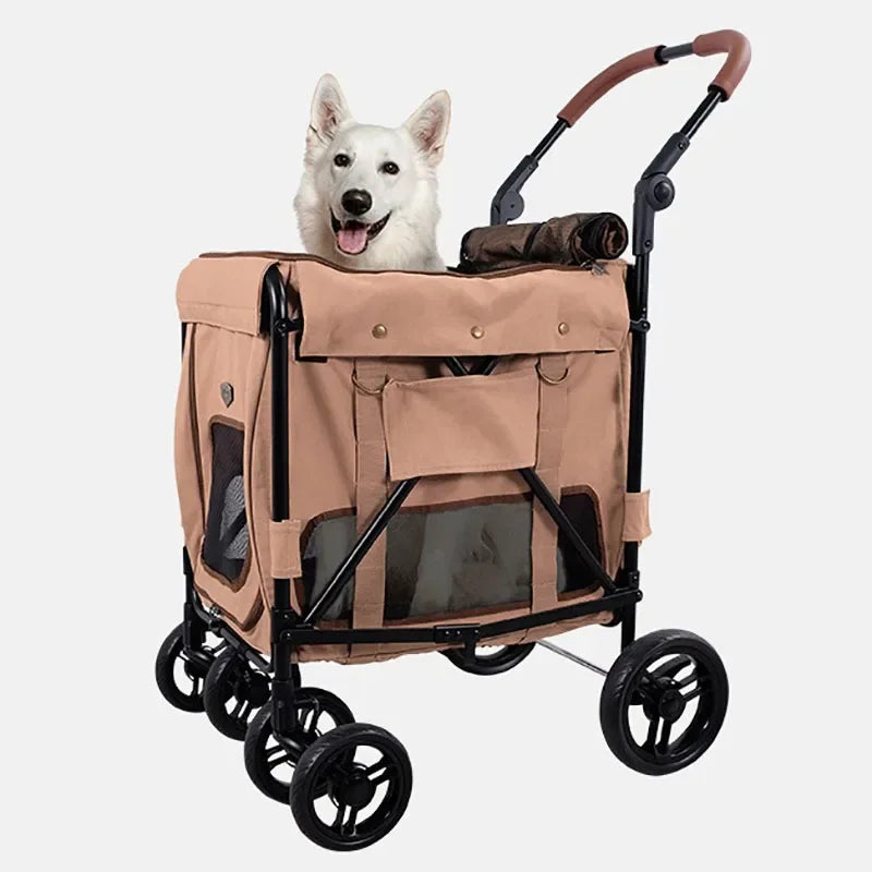 Outdoor Carrier Pet Trolley Case Lightweight