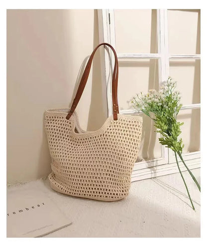 Cotton Thread Woven Bag Luxury Designer Bags