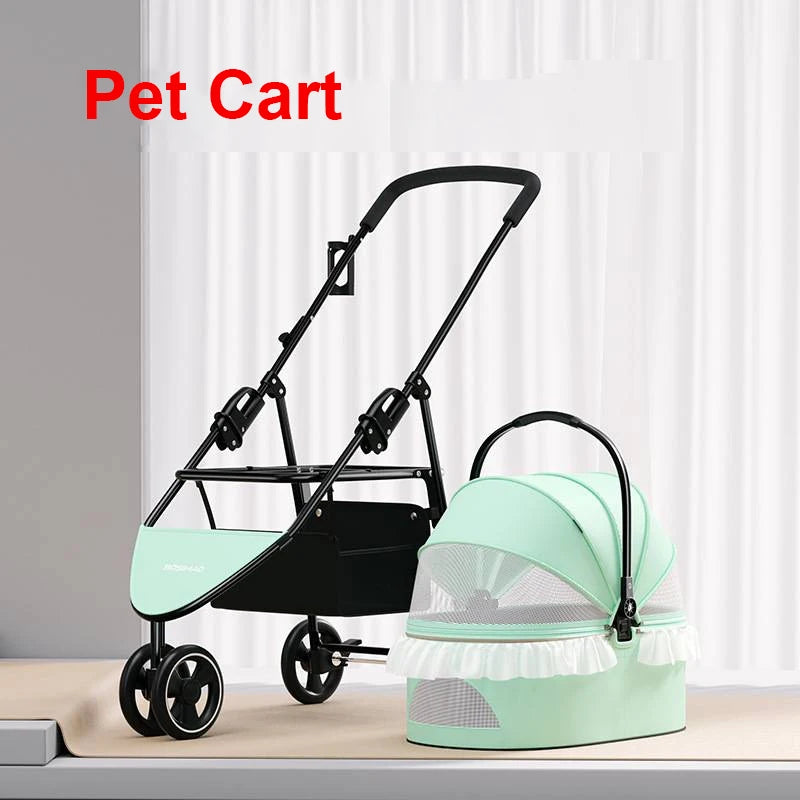 New Product Pet Cart Small and Medium Sized Pet Cat Dog Cart