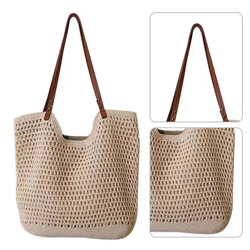 Cotton Thread Woven Bag Luxury Designer Bags