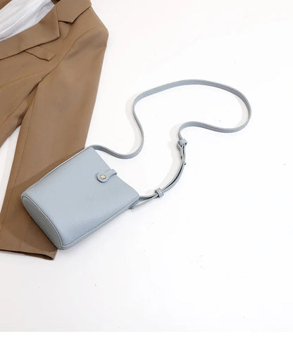 New in Women Mobile Phone Bag Soft Leather