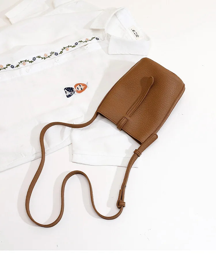 New in Women Mobile Phone Bag Soft Leather