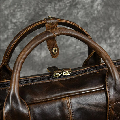 Luxury Genuine Leather Handbag for Men